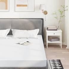 Protège-matelas vidaXL Blanc 200x200 cm Imperméable Protège-matelas Blanc (200x200cm)