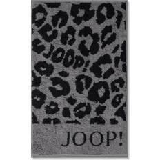 Joop! Leo Allover 30 x 50 cm Graphit Gæstehåndklæde Grå