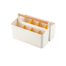 Yellow Desktop Organizers HOD Home Yellow Desktop Storage Box Organizer