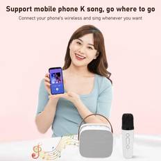 Karaoke Yosoo Portable Bluetooth Speaker Mini Karaoke Machine