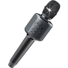 Karaoke JG17 Black Karaoke Microphone Wireless Singing Machine
