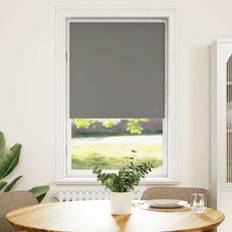 Gardiner & Tillbehör vidaXL Rullgardin Mörkläggning Grå 75 x 175 cm