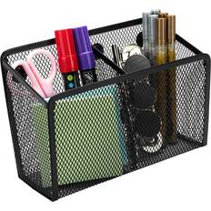 Stainless Steel Desktop Organizers & Storage LimbO Magnetic Pencil Holder Set of 2
