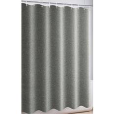 HOD Health & Home Grey Farmhouse Shower Curtain Long
