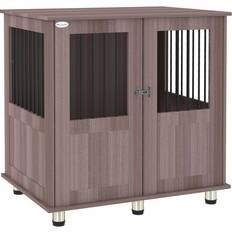 Pawhut Dog Crate Kennel Cage S/M