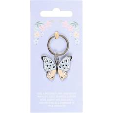 Keychains Silver Butterfly Keyring - Silver
