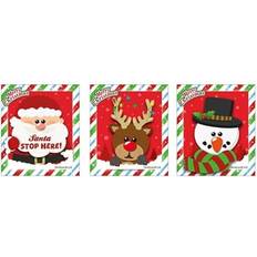 Henbrandt Assorted Christmas Character Notebook 7 cm