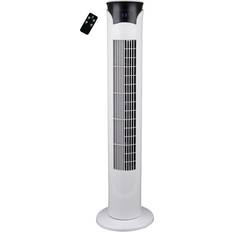 Amos White Tower Fan 32 Inch