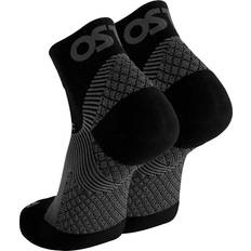 OS1st OS1st Plantar Fasciitis Compression 1/4 Crew Socks, Black XL