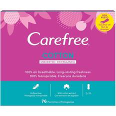 Carefree Eco-Conscious Organic Cotton Menstrual Pads 76 Pack