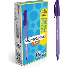 Paper Mate InkJoy Ballpoint Pen Medium 1.0mm Violet 12 Count