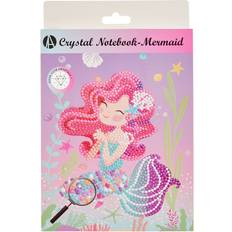 Multicoloured Notepads Mermaid Mermaid Unicorn Crystal Notebook Multicolour