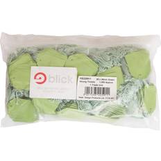 Blick Green Rectangular Tags 4.5 x 2.8 mm 1000 Labels