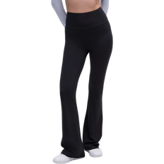 Women - Yoga Pants Lululemon Groove Nulu Super High Rise Flared Pants Short - Black