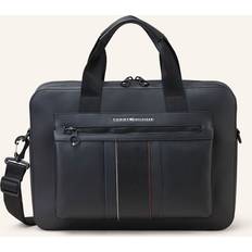 Tommy Hilfiger Women Computer Bags Tommy Hilfiger Metal Logo Laptop Bag - Black