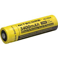 NiteCore Batterie e Caricabatterie NiteCore NL1834 Batteria ricaricabile speciale 18650 Li-Ion 3.7 V 3400 mAh