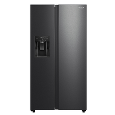 Tesla T569AFFB Dark Inox Fridge Freezer