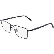 Ferragamo Man SF2237 001 Ramramar Metall Svart Fyrkantig