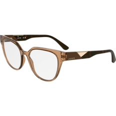 Orange Glasses Lacoste L2982 Eyeglasses 204 Transparent Brick 54