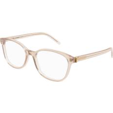 Glasögon & Läsglasögon Saint Laurent Woman SL M113 003 Vista Frames Acetate Pink Transparent
