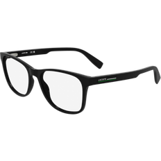 Lacoste Man L2979 001 Optiska Bågar Bioinformation Svart Fyrkantig