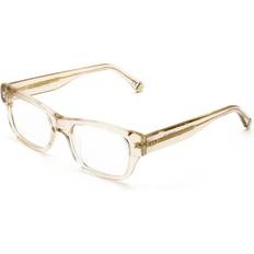 Glasögon & Läsglasögon Retrosuperfuture Unisex LZV Numero 74 Resin Optiska Bågar Acetat Beige Fyrkantig