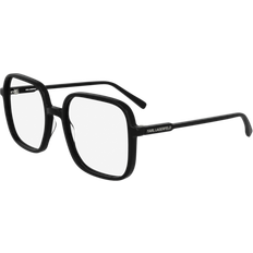 Glasögon & Läsglasögon Karl Lagerfeld Kvinna KL6192 001 Optiska Bågar Acetat Svart Fyrkantig