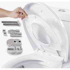 Arebos Toilettendeckel Oval mit Kindersitz