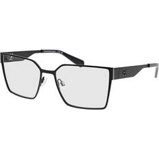 Glasögon & Läsglasögon Calvin Klein Jeans CKJ24209 001 55 Svarta Glasögon Endast Båge Kvinna