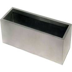 Zinc Galvanised Rectangular Planter 100 cm x 40 cm