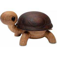 Spring Copenhagen Sporty Baby Turtle Brown Dekorationsfigur 3.5cm
