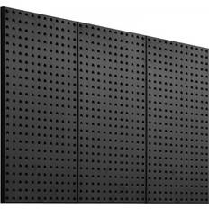 Verktygstavlor VEVOR Metal Pegboard Panels 3 Pcs 24" x 12" Wall Organizer for Garage Tool Storage