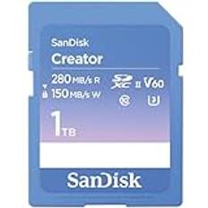 SanDisk 1 TB Minneskort SanDisk Creator SDXC V60 Memory Kort 1 TB