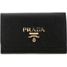 Cuir Étuis à clés Prada Saffiano Leather Keychain