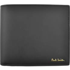 Wallets & Key Holders Paul Smith Signature Stripe Interior Leather Bifold Wallet - Black