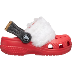 Crocs Infant Little Santa Clog - Varsity Red/Multi