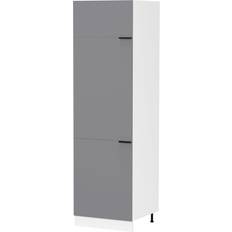 VCM Nordic Anthracite Gray/White Opbevaringsskab 60x207cm