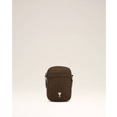 Canvas Small de Coeur Crossbody Bag - Black Olive