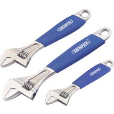 Set Adjustable Wrenches Draper 380CD/SG3 88598 3 Pcs Adjustable Wrench