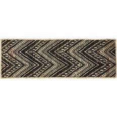 House Doctor Mattor House Doctor Hdmonta Matta 28x83 cm Natur Svart