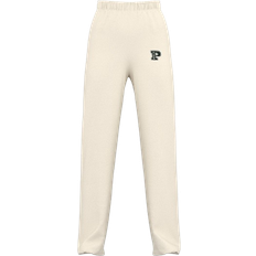 PINK Women's Ivy Fleece Straight Leg Sweatpants - White Shell