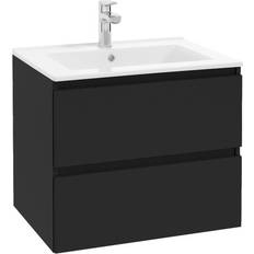 Ren Badrumsmöbler Ren Badrumskommod Deluxe Mattsvart 60 cm