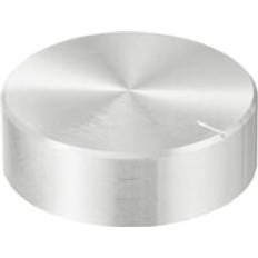 Argento Mixer per DJ TRU Components TC-11696512 Rotary Knob