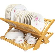 Totally Bamboo Eco Collapsible Drying Rack Dish Drainer