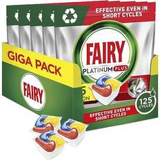 Fairy Platinum Plus Complete All-In-1 Dishwasher Tablets 125 Tablets