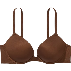 PINK Wear Everywhere Super Push-Up Bra - Ganache