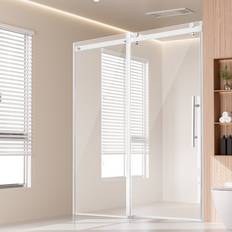 Duschen VEVOR Rahmenlose Duschtür 8mm Glas