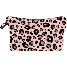 Leopard Toiletry Bags & Cosmetic Bags Eease Multifunctional Storage Pouch - Pink