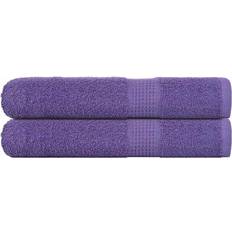 200.0 cm Badhanddoeken vidaXL 136890 Bath Towel Purple (200x100cm)