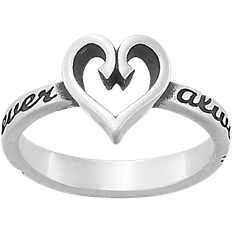 James Avery Forever and Always Heart Ring - Silver